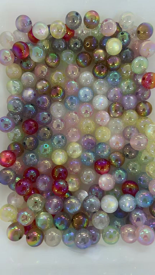 Handmade pen acrylic beads